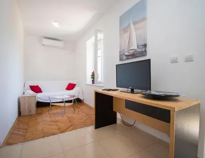 TV i/ili zabavni centar u objektu Apartment Stay near Krka
