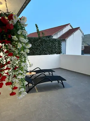 Balkon ili terasa u objektu Apartment near sea ,,Brale'' - Galešnica