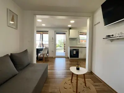 TV i/ili zabavni centar u objektu Mobile Home Luxor