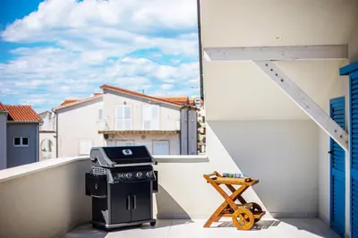 Tlocrt objekta Villa Kampanel