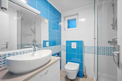 Kupaonica u objektu Villa Kampanel