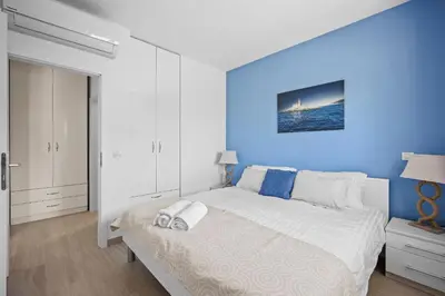 Krevet ili kreveti u jedinici u objektu Villa Kampanel