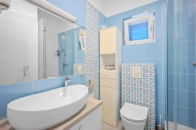 Kupaonica u objektu Villa Kampanel