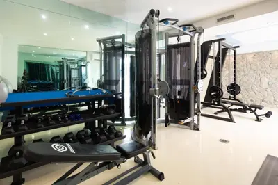 Fitness centar i/ili fitness sadržaji u objektu Villa Aqua Residence