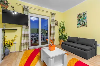 TV i/ili zabavni centar u objektu Holiday home Zara