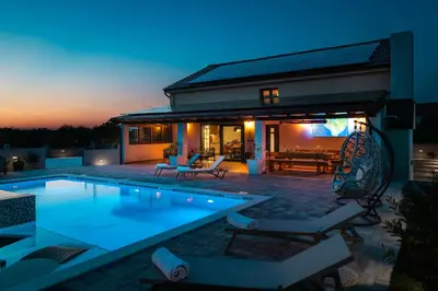 Tlocrt objekta Villa Meden Dol