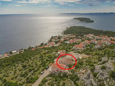 Tlocrt objekta Apartments with a parking space Bilo, Primosten - 23259