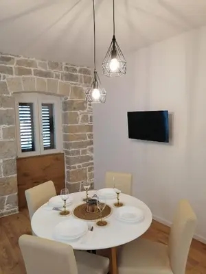 Tlocrt objekta Apartments with parking spaces Konjevrate, Krka - 23231