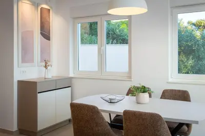 Kuhinja ili čajna kuhinja u objektu Villa Porto