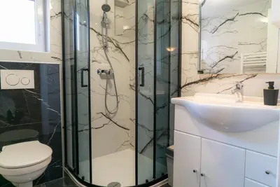 Kupaonica u objektu Apartments Zubcic