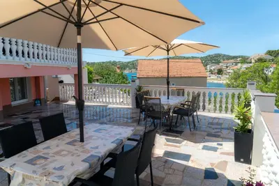 Balkon ili terasa u objektu Apartments Zubcic