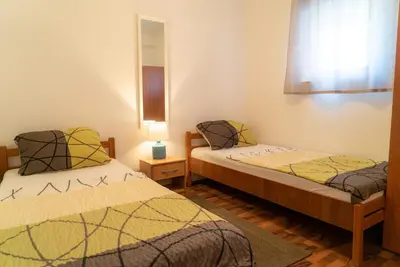 Krevet ili kreveti u jedinici u objektu Apartments Zubcic