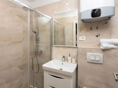 Kupaonica u objektu Holiday Home Villa di Perla by Interhome