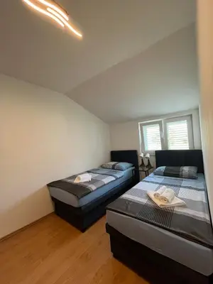 Krevet ili kreveti u jedinici u objektu Apartman TIA Šibenik