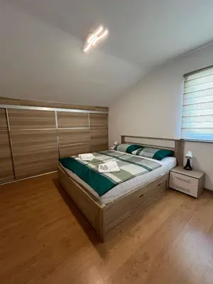 Krevet ili kreveti u jedinici u objektu Apartman TIA Šibenik