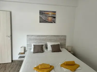 Krevet ili kreveti u jedinici u objektu Apartments Dobrenić