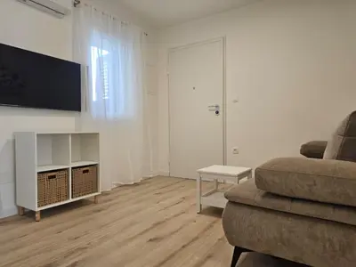 TV i/ili zabavni centar u objektu Apartments Miamare 2