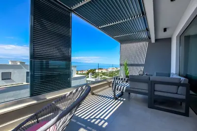 Balkon ili terasa u objektu Apartment Lilly