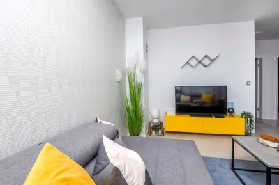 TV i/ili zabavni centar u objektu Apartment Lilly