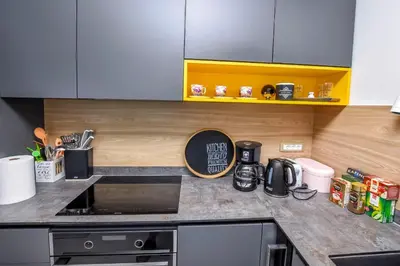 Kuhinja ili čajna kuhinja u objektu Apartment Lilly