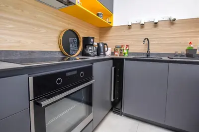 Kuhinja ili čajna kuhinja u objektu Apartment Lilly