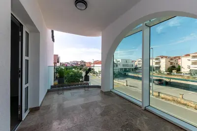 Balkon ili terasa u objektu Vodice Villa Ruza