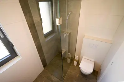 Kupaonica u objektu Penthouse apartment ReNikS