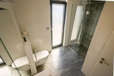 Kupaonica u objektu Penthouse apartment ReNikS