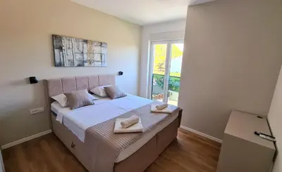 Krevet ili kreveti u jedinici u objektu Villa S&L Srima Vodice