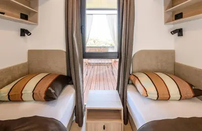 Krevet ili kreveti u jedinici u objektu Luxury and Cosy Little House Ivinj 1