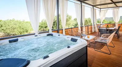 Tlocrt objekta Luxury and Cosy Little House Ivinj 1