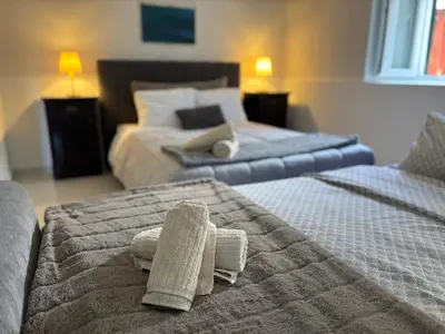 Krevet ili kreveti u jedinici u objektu Studio Apartment Krapanj