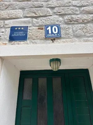 Tlocrt objekta Studio Apartment Krapanj