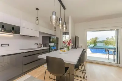Bazen u objektu Apartment Adriatic with pool ili u blizini