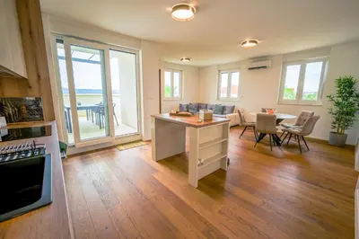 Kuhinja ili čajna kuhinja u objektu Apartment Široko