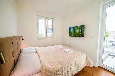 Krevet ili kreveti u jedinici u objektu Apartment Široko