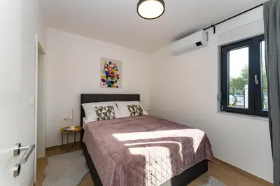 Krevet ili kreveti u jedinici u objektu villa Rita