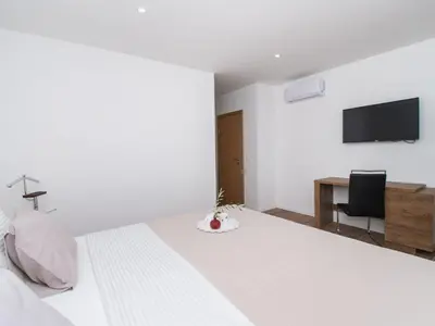 TV i/ili zabavni centar u objektu Holiday Home Villa Franko by Interhome