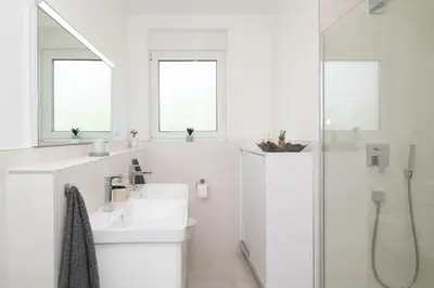 Kupaonica u objektu Apartmani Villa Maestral Vodice
