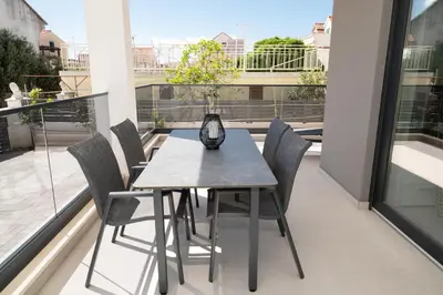 Balkon ili terasa u objektu Apartmani Villa Maestral Vodice