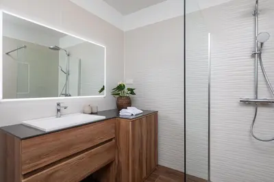 Kupaonica u objektu Villa Bianca