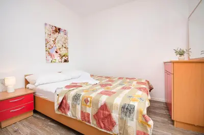 Krevet ili kreveti u jedinici u objektu Apartment BR with sea view