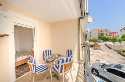 Balkon ili terasa u objektu Apartment BR with sea view