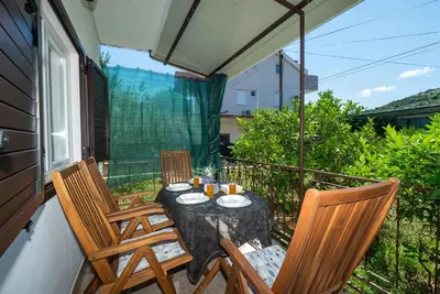 Balkon ili terasa u objektu House Mirna