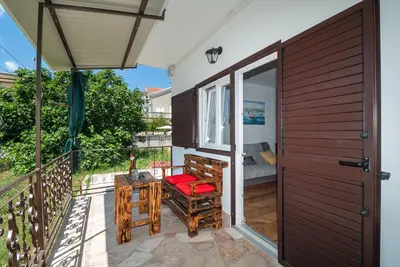 Balkon ili terasa u objektu House Mirna
