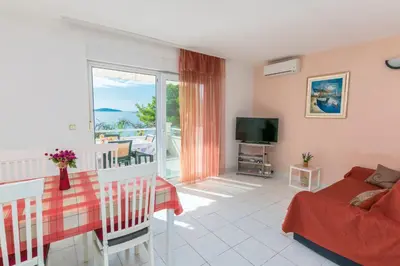 TV i/ili zabavni centar u objektu Apartments Gloria