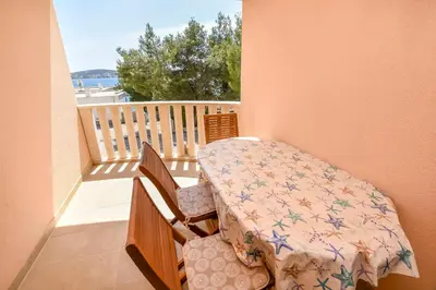 Balkon ili terasa u objektu Apartment Slavica