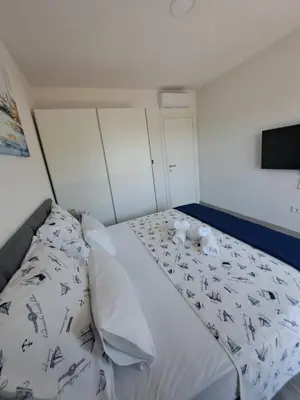 Krevet ili kreveti u jedinici u objektu Villa Mare Pirovac