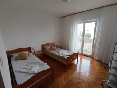 Krevet ili kreveti u jedinici u objektu Apartments Slavica