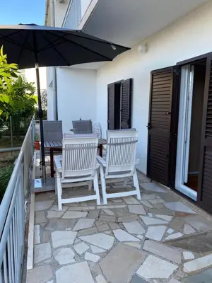 Balkon ili terasa u objektu Apartments Slavica